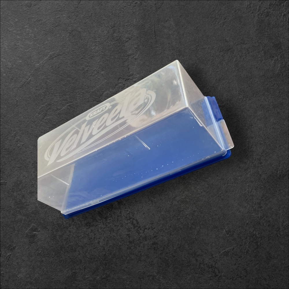 KRAFT Y2K plastic velveta storage